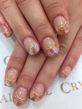 クリスタルネイル ボンベルタ橘店(CRYSTAL NAIL)/アートフレンチネイル