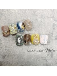 フットジェルネイル