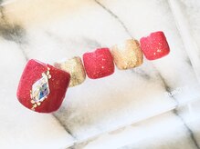 ツメトトノウ/フット☆ビジューデザイン