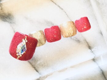 ツメトトノウ/フット☆ビジューデザイン