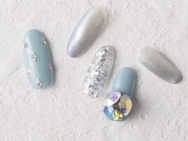 マグネットデカビジューネイル