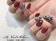 エーネイルサロン プラーカ本店(A-Nail Salon)/キラキラレオパード