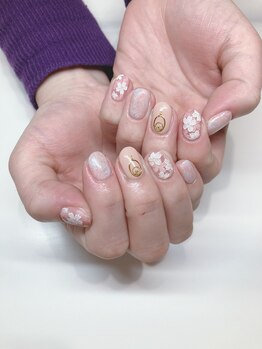 ティーエヌ 本厚木店/春ネイル☆8000円【8800円税込】