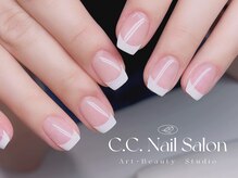 シーシーネイルサロン 池袋(C.C.Nail salon)/大人フレンチ