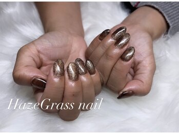 ハズグラスネイル(Haze Grass nail)/マグネットネイル