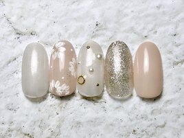 小花ストーンネイル