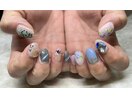 傘＆水滴アート☆