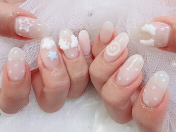 ミイネイル(Me nail)/トレンドネイル/羽パーツ
