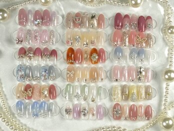 チョアネイル(Choa Nail)の写真/【高技術で満足度◎】カラー500種類以上／パーツ1000種類以上ご用意！あなたの“なりたい”を叶えます♪