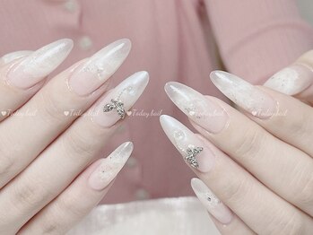 トゥデイネイル(Today.Nail)/長さ出しデザイン