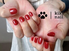 ワンカラーネイル/ボルドー