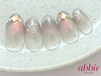 ネイルサロンアビー 北千住店(abbie)/キラキラクリア[C]¥11550