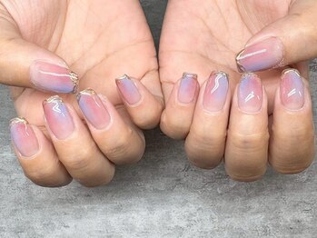 クラル 平塚店(CURAR)/縦グラデーションネイル