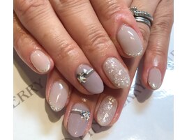 ～グレージュネイル～