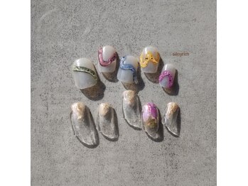 シルニー リム(Silny rim)/上)アシンメトリー/ 下)やり放題