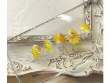 ネイルサロン アージュ(Nail Salon A jyu)/ひまわりネイル/夏ネイル