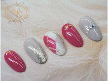 ラスターネイル(Luster nail)/アーガイルネイル☆