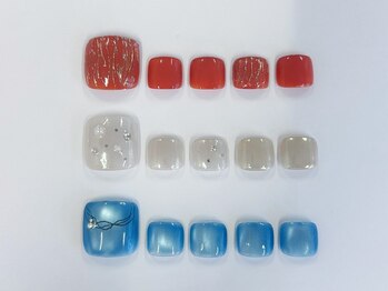 フィロンネイル 蒲田店(filonnail)/蒲田店限定フットデザイン