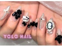 ヨロネイル 心斎橋店(YOLO NAIL)/パーツが主役のデザイン☆