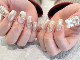 クリスマスネイル