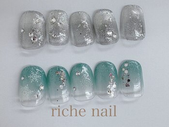 リッシュネイル 新百合ヶ丘店(riche nail)/トレンドデザインコース