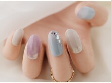 エムスラッシュ ソル センター南(M.SLASH SOL)/梅雨ホログラムネイル