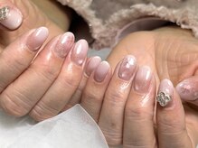 ユニネイル 池袋(Uni Nail)/ベイビーブーマー桜ネイル♪