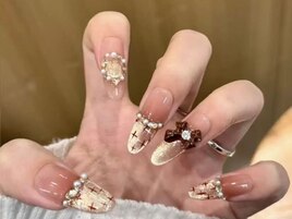 【ツイードネイル】