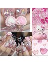 ゴテゴテ地雷ネイルかわいい