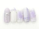 【山邊】チーク×リボンネイル