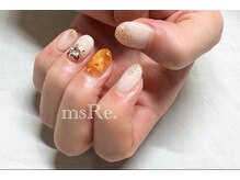 ミスリ(msRe.)の雰囲気(パラジェル/バイオジェル☆DRYケア込持ち込みデザインOK ★¥6990)