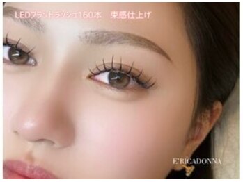 リッカドンナ 心斎橋店(E'RICADONNA)の写真/【LEDまつげパーマ/LEDマツエク/&Healthy/パリジェンヌ】最新×高技術ならココ！理想のお目元に♪