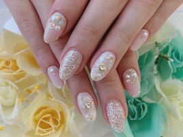 (松崎)ブライダルネイル♪