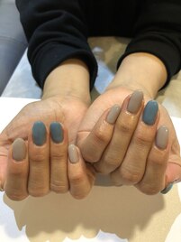 おしゃれワンカラーネイル