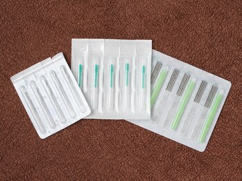 ゆり鍼灸院/鍼施術で使う刺す鍼
