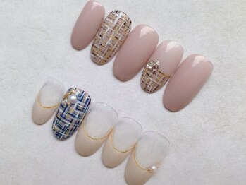 ツイードネイル