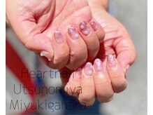 はあとねいる 宇都宮御幸ヶ原店/【通常】ピンクパールラメネイル