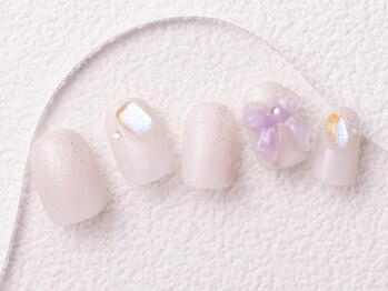 アイネイルズ 大宮店(I nails)/オーロラリボン