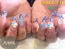 ピーボックス(P BOX)/☆キャラ 模写 3D 推しネイル☆