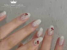 ニコ 銀座本店(Niko)/クリスマス/冬ネイル/ツイード
