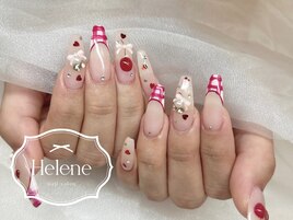 さくらんぼネイル