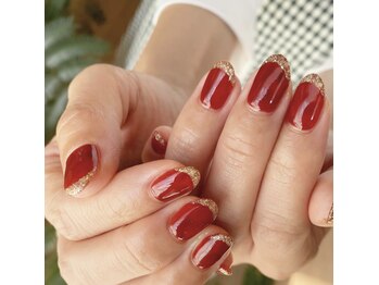 フレイムス アイラッシュ アンド ネイル(FRAMES)/nuance red 