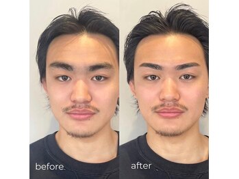 ハイク バイ ジェン(HIKE by gen.)/メンズ眉毛スタイリング