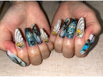 アローズ(arose)/サマーネイル、ヤシの木