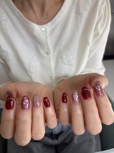 テソロネイル(TESORO nail)/バレンタインネイル