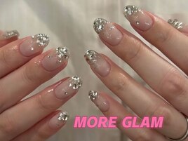 持ち込みデザインキラキラネイル