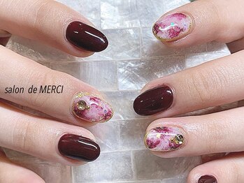 サロン ド メルシー(Salon de MERCI)/ワインレッド☆