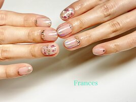 押し花×ユニコーングラデ