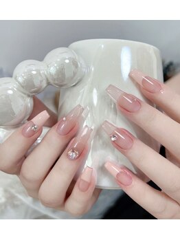 クイーンズビューティーサロン 新宿本店(Queen's beauty salon)/チップ長さだし定額コース