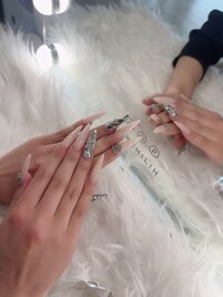 埋め尽くしネイル